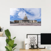 US Capitol - Washington, DC Poster (Thuiskantoor)