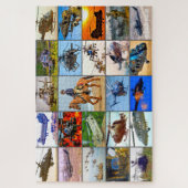 US CAVALRY AVIATION "MONTAGE" LEGPUZZEL (Verticaal)