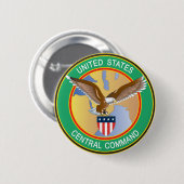 US Central Command Center Ronde Button 5,7 Cm (Voorkant /achterkant)