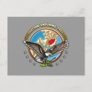US Central Command (OEF-A) Briefkaart