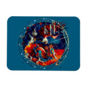 US-China  Magneet (Horizontaal)