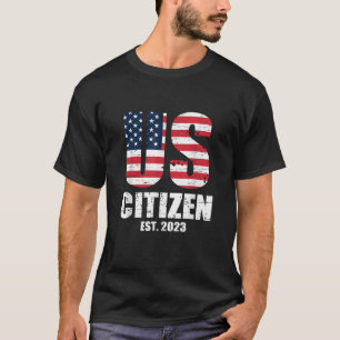 US Citizen 2023 Inheems Amerika Verenigde Staten I T-shirt