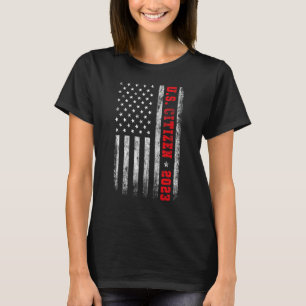 US CITIZEN EST. 2023 American Flag American Citize T-shirt