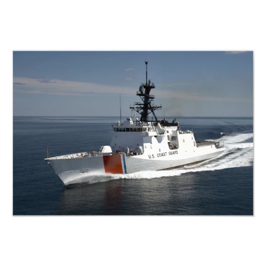 US Coast Guard Cutter Waesche 2 Foto Afdruk (Voorkant)