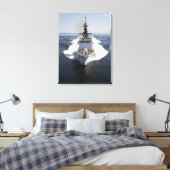 US Coast Guard Cutter Waesche Canvas Afdruk (Insitu (Slaapkamer))