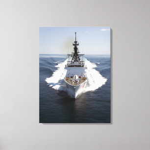 US Coast Guard Cutter Waesche Canvas Afdruk