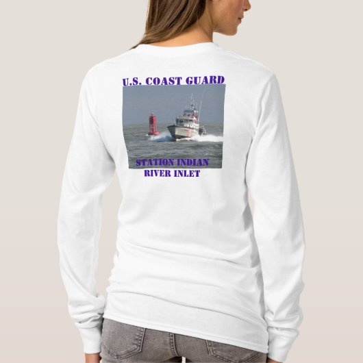US COAST GUARD , WIFE T-SHIRT (Achterkant)