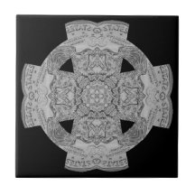 US Coin Celtic Cross Ceramic Tile