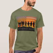 US COMBAT SQUAD - US Airborne Paratrooper T-shirt (Voorkant)