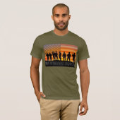 US COMBAT SQUAD - US Airborne Paratrooper T-shirt (Voorkant volledig)