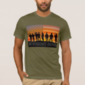 US COMBAT SQUAD - US Airborne Paratrooper T-shirt (Voorkant)