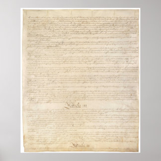US Constitution_Pg 3 van 4 Poster
