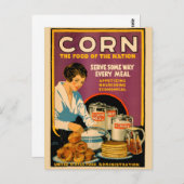 US  Corn Briefkaart (Voorkant / Achterkant)