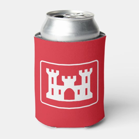 US Corps of Engineers DOD Army Blikjeskoeler (Blikje Voorkant)