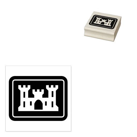 US Corps of Engineers DOD Army Rubberstempel (Gestempeld)