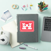 US Corps of Engineers DOD Army Sticker (iPad Cover)
