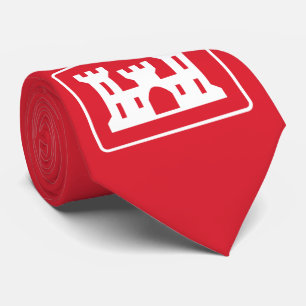 US Corps of Engineers DOD Army Stropdas