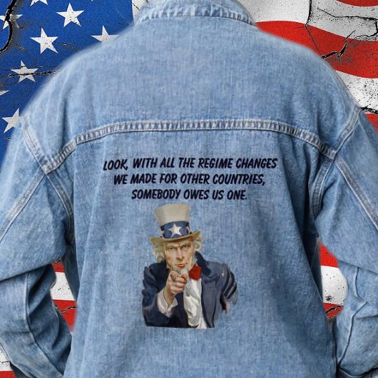 US: Countries Whose Regimes We Changed Owe Us One Denim Jacket