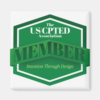 US CPTED Association Member Magnet Magneet