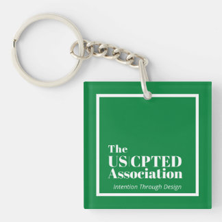 US CPTED Association Sleutelhanger