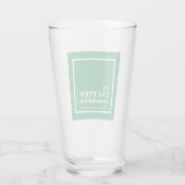 US CPTED Association Tumbler en verre (Dos)