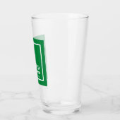 US CPTED Association Tumbler en verre (Gauche)