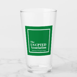 US CPTED Association Tumbler en verre
