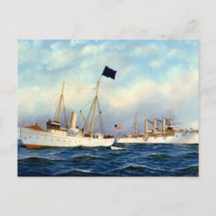 US Cruiser Brooklyn 1897 Briefkaart