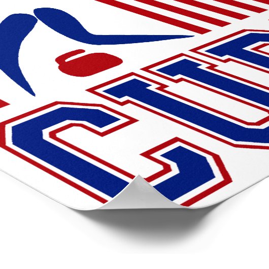 US Curling Poster (Hoek)