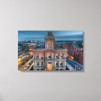 US Customs House Maine Canvas