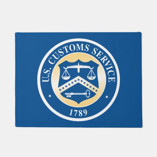 US Customs Service VVV door Mat (Voorkant)
