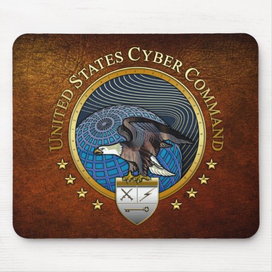 US Cyber Command Muismat (Voorkant)