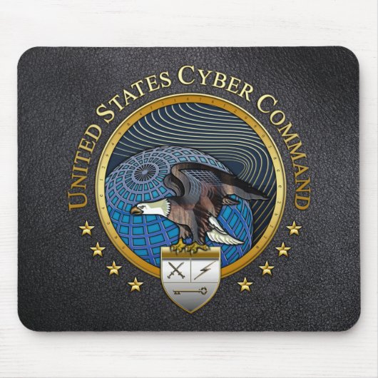 US Cyber Command Muismat (Voorkant)