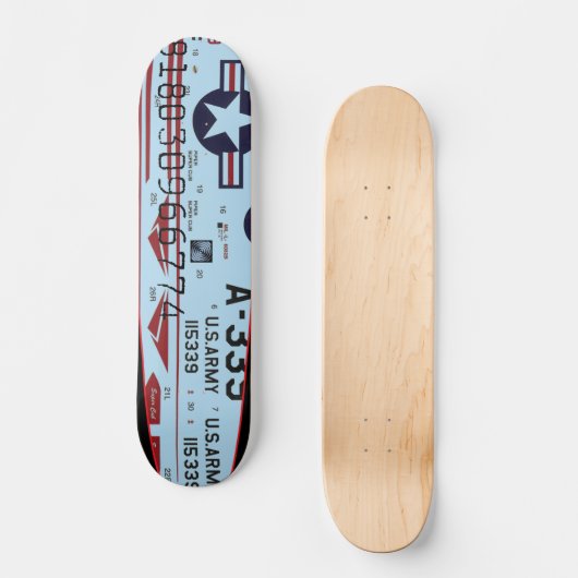 US Decal Schaats Deck Skateboard (Voorkant)