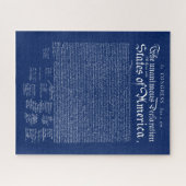 US Declaration of Independence Legpuzzel (Horizontaal)