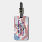 US Department of Defense Bagagelabel (Voorkant verticaal)