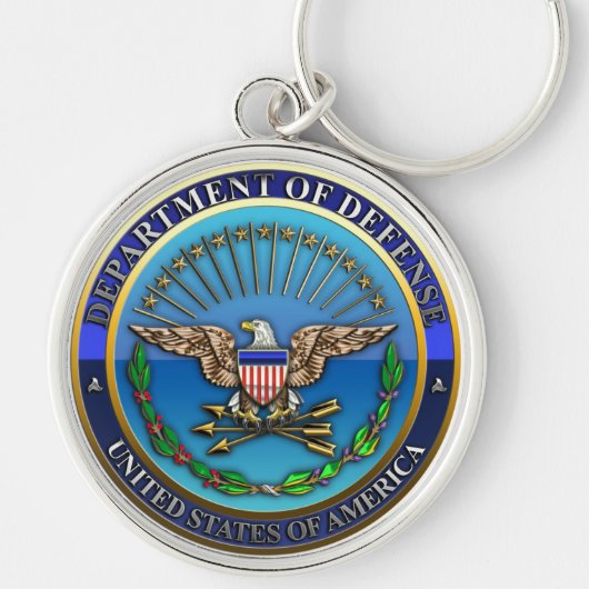 US Department of Defense (DoD) Sleutelhanger (Voorkant)