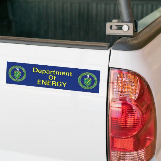 US Department of Energy Bumpersticker (Op Truck)