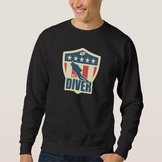US Diver Trui (Voorkant)