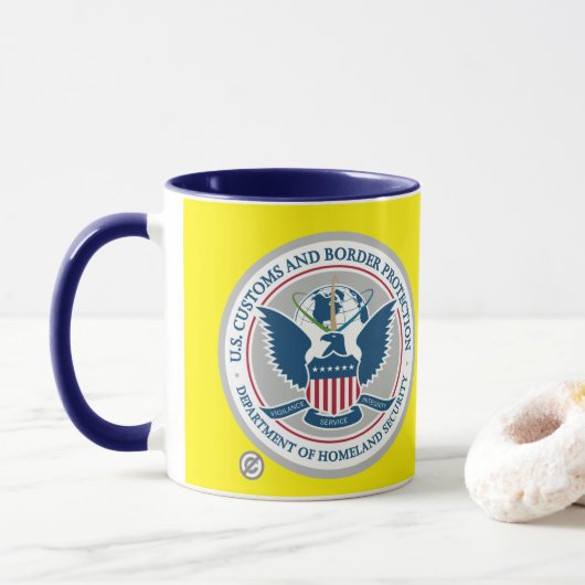 US Douanes & Border Protection Mug (Avec donut)