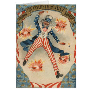 US Drapeau Uncle Sam Fireworks Firecracker