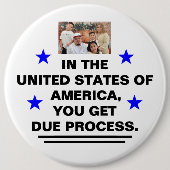 US Due Process Button (Voorkant)
