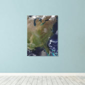 US East Coast 2 Canvas Afdruk (Insitu (Houten vloer))