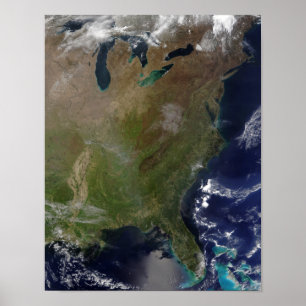 US East Coast 2 Poster