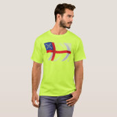 US Episcopal Church Flag Shirt (Voorkant volledig)