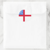 Us Episcopale Kerk, religieus Ronde Sticker (Tas)