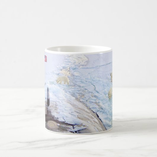 US FAST ATTACK SOUS-MARINE - SSN-718 Mug (Centre)