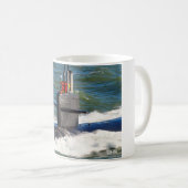 US FAST ATTACK SOUS-MARINE - SSN-750 Mug (Devant droit)