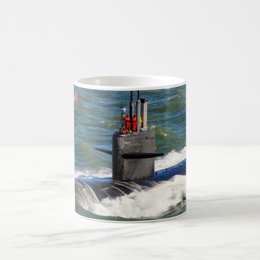 US FAST ATTACK SOUS-MARINE - SSN-750 Mug (Centre)