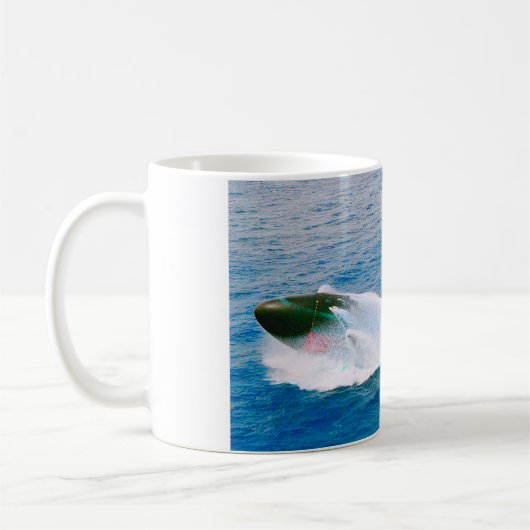US FAST ATTACK SOUS-MARINE - SSN-762 Mug (Gauche)